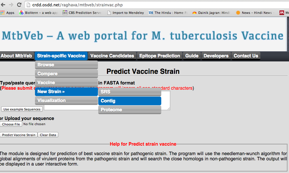 New vaccine strain